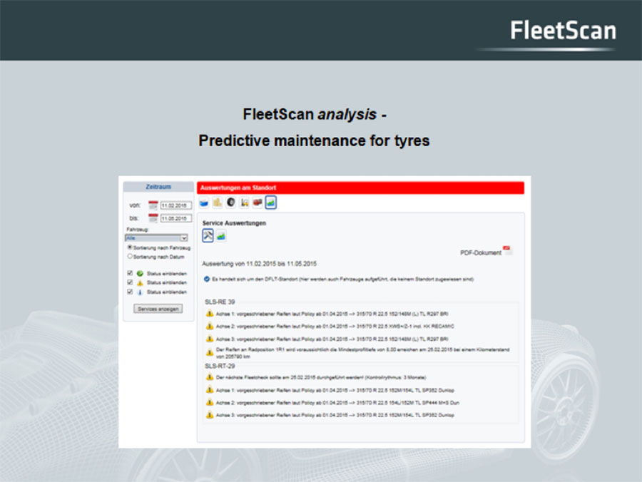 FleetScan analysis